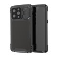 thumbnail image 1 of ELEHOLD Armor Case for iPhone 14 Pro Max with Screen Protector,Camera Lens Cover Stand Function Heavy Duty Rugged Military Grade Shockproof Dustproof Case for iPhone 14 Pro Max 6.7", Black, 1 of 8