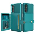 thumbnail image 1 of ELEHOLD Back Wallet Case for Samsung Galaxy A05S Flip Card Slots Magnetic Clasp Slim Shockproof Heavy Duty Works with Magnetic Car Mount for Samsung Galaxy A05S,Green, 1 of 6