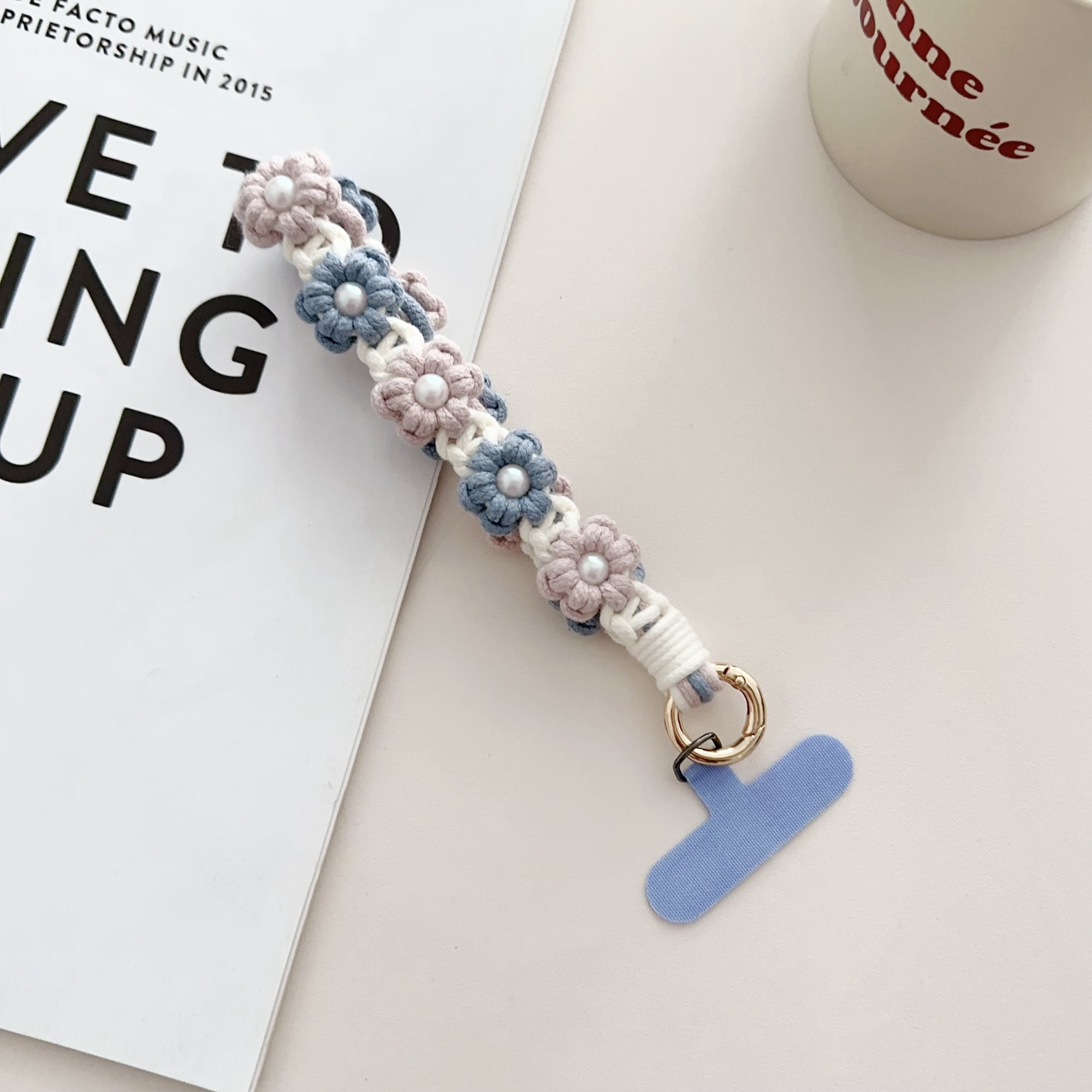 キーホルダー・キーリング Monamhee x Amore Mall Rudolhee Phone Strap ELEHOLD-Boho-Macrame-Phone-