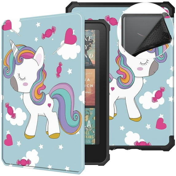 ELEHOLD Case for 7" 12th Generation Kindle Paperwhite/Kindle Colorsoft Signature Edition/Kindle Paperwhite Signature Edition 2024,PU Leather Ultra Slim Case with Auto Sleep/Wake,E