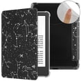thumbnail image 1 of ELEHOLD Case for 7" 12th Generation Kindle Paperwhite/Kindle Colorsoft Signature Edition/Kindle Paperwhite Signature Edition 2024 Released,Lightweight Durable PU Leather Clear Soft TPU Back Case,J, 1 of 7