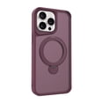 thumbnail image 1 of ELEHOLD Case For iPhone 15 Pro Military Grade Shockproof Protective Case Magnetic Ring Stand Rugged Cover, 360° Rotable, Slim&Lightweight, Purple, 1 of 12