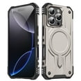 thumbnail image 1 of ELEHOLD Case For iPhone 16 Pro Air-Bags Shockproof Magnetic Rugged Case, Ergonomic Non-Slip Cover, Mag Safe Compatible, Gold, 1 of 7