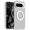 thumbnail image 1 of ELEHOLD Case for Google Pixel 9 / 9 Pro Magnetic Shockproof Case Slim Matte Transparent Rugged Cover, Skin Friendy Feel, Compatibel with MagSafe, White, 1 of 7