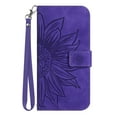thumbnail image 1 of ELEHOLD Case for Motorola Moto G Stylus 5G 2022 Wallet with Lanyard Strap Wristlet, Embossed PU Leather Wallet Flip Cover Magnetic Closure Stand Folio Phone Cover for Moto G Stylus 5G 2022,Darkpurple, 1 of 8