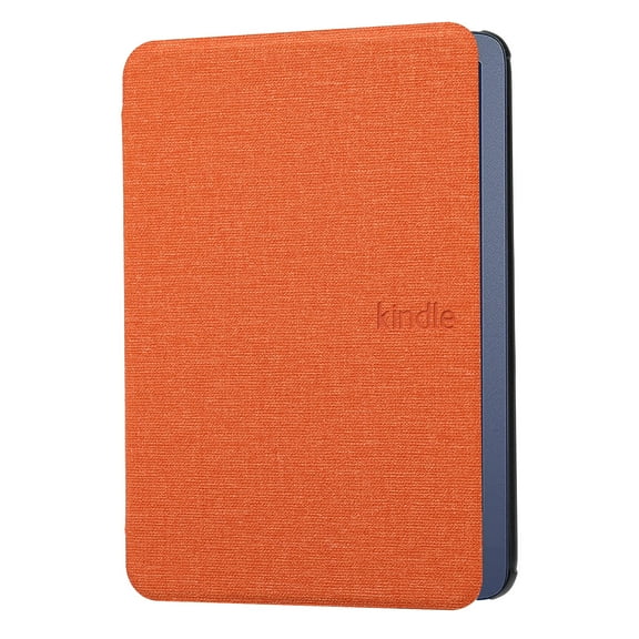 ELEHOLD Case for New Kindle Generation 6 inch (2024Release)/New Kindle 11th Generation 6 inch (2022 Release),Slim PU Leather Shockproof Protective  Auto Sleep/Wake Smart Cover Case,Orange