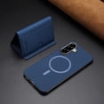 thumbnail image 1 of ELEHOLD Case for Samsung Galaxy A36 5G, 2-in-1 Detachable Magnetic Wallet Case with Card Holder, RFID Blocking Shockproof PU Leather Cover with Kickstand,Darkblue, 1 of 5
