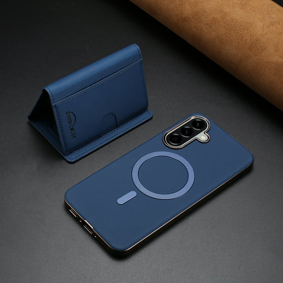 ELEHOLD Case for Samsung Galaxy A36 5G, 2-in-1 Detachable Magnetic Wallet Case with Card Holder, RFID Blocking Shockproof PU Leather Cover with Kickstand,Darkblue