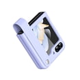 thumbnail image 1 of ELEHOLD Case for Samsung Galaxy Z Flip 5 Skin-Friendly Cover, with Handstrap Slim Lightweight Shockproof Non-Slip Case for Samsung Galaxy Z Flip5,Purple, 1 of 8