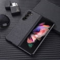 thumbnail image 1 of ELEHOLD Case for Samsung Galaxy Z Fold 5, Ultra Slim Classic Fabric Texture Hard PC Shockproof Case Microfiber Lining Anti-Scratch Case Cover for Samsung Galaxy Z Fold 5 5G 2023,Black, 1 of 7