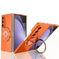 thumbnail image 1 of ELEHOLD Case for Samsung Galaxy Z Fold 6, Ring Magnetic Fits Wireless Charger Anti-Scratch Shockproof Slim Rugged Protective Phone Case for Samsung Z Fold 6,Orange, 1 of 11