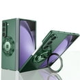 thumbnail image 1 of ELEHOLD Case for Samsung Galaxy Z Fold 6, Ring Magnetic Fits Wireless Charger Anti-Scratch Shockproof Slim Rugged Protective Phone Case for Samsung Z Fold 6,Darkgreen, 1 of 11