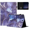 thumbnail image 1 of ELEHOLD Case for Samsung Tab A 8.0 (2015), Lightweight PU Leather Stand Wallet Case with Card Slots & Hand Strap,Flip Stand Cover with Auto Wake/Sleep,E, 1 of 6