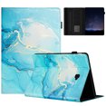 thumbnail image 1 of ELEHOLD Case for Samsung Tab A 10.1 (2016), Lightweight PU Leather Stand Wallet Case with Card Slots & Hand Strap,Flip Stand Cover with Auto Wake/Sleep,D, 1 of 6