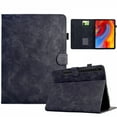 thumbnail image 1 of ELEHOLD Case For Samsung Tab A7 10.4 (2020) Embossed Flowers and Birds Leather Tablet Case, Slim Back Smart Cover, Full Body Protection, Kickstand,with Card Pocket, Black, 1 of 10