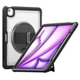 thumbnail image 1 of ELEHOLD Case for Apple iPad Air 13 (2024),Soft TPU Rugged Durable Case with 360° Rotating Hand Strap & Foldable Hidden Stand & Pencil Holder,Clear, 1 of 12
