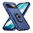 thumbnail image 1 of ELEHOLD Case for Google Pixel 10 /10 Pro, Magnetic Car Mount Compatible Shockproof Military Grade Case with Kickstand and Screen Protector,E, 1 of 9