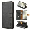 thumbnail image 1 of ELEHOLD Case for Google Pixel 6 Pro, Shockproof PU Leather Wallet Case with Credit Card Holder Kickstand,Black, 1 of 6