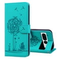 thumbnail image 1 of ELEHOLD Case for Google Pixel 7 Pro, Premium PU Leather Wallet Flip Case Folio Cover with Card Holder Kickstand,Green, 1 of 5