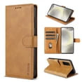 thumbnail image 1 of ELEHOLD Case for Google Pixel 7 Pro, Shockproof PU Leather Wallet Case with Credit Card Holder Kickstand,Brown, 1 of 6