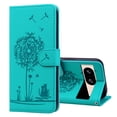 thumbnail image 1 of ELEHOLD Case for Google Pixel 8, Premium PU Leather Wallet Flip Case Folio Cover with Card Holder Kickstand,Green, 1 of 6