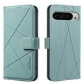 thumbnail image 1 of ELEHOLD Case for Google Pixel 8 Pro, RFID Blocking Leather Wallet Case, Flip Cover with Card Slots & Stand,Green, 1 of 5