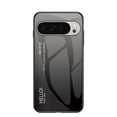 thumbnail image 1 of ELEHOLD Case for Google Pixel 9 / 9 Pro, Lightweight Gradient Glass Case Ultra Slim Shockproof Cover,Gray, 1 of 10