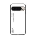 thumbnail image 1 of ELEHOLD Case for Google Pixel 9 / 9 Pro, Lightweight Gradient Glass Case Ultra Slim Shockproof Cover,White, 1 of 10
