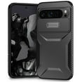 thumbnail image 1 of ELEHOLD Case for Google Pixel 9/9pro, Shockproof Anti-Scratch Protective Phone Case Slide Camera Lens Cover,Black, 1 of 5