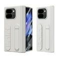 thumbnail image 1 of ELEHOLD Case for Google Pixel 9 Pro Fold, Anti-Drop Thin Hinge Protection Screen Protector Case with Strap & Kickstand,White, 1 of 7