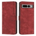 thumbnail image 1 of ELEHOLD Case for Google Pixel 9 Pro XL, PU Leather Folio Flip Wallet Case with Cards Holder,Red, 1 of 8