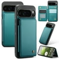 thumbnail image 1 of ELEHOLD Case for Google Pixel 9 Pro XL, PU Leather Wallet Magnetic Closure Case with RFID Blocking & Card Holder Slot,Blue, 1 of 9