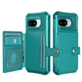 thumbnail image 1 of ELEHOLD Case for Google Pixel 9A, Wallet Credit Card Slot PU Leather Case Support Magnetic Car Mount Flip Stand Cover for Google Pixel 9A,Green, 1 of 6