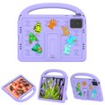 thumbnail image 1 of ELEHOLD Case for Lenovo Tab M11, Fun Animal Design EVA Durable Case with Handle & Stand & Strap, Easy Carry for Children,Purple, 1 of 9