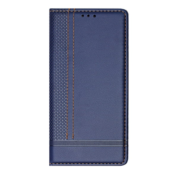 ELEHOLD Case for Moto G 5G (2024), Shockproof Faux Leather Wallet Phone Case Built-in Stand & Card Slots,Blue