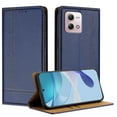 thumbnail image 1 of ELEHOLD Case for Moto G Stylus 4G (2023), Shockproof Faux Leather Wallet Phone Case Built-in Stand & Card Slots,Blue, 1 of 6