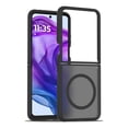 thumbnail image 1 of ELEHOLD Case for Motorola Razr+ 2024, Shockproof Magnetic Skin-Feel Case,Compatible with Wireless Charging,Black, 1 of 6