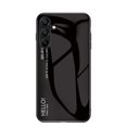 thumbnail image 1 of ELEHOLD Case for Samsung Galaxy A16 5G, Lightweight Gradient Glass Case Ultra Slim Shockproof Cover,Black, 1 of 10