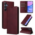 thumbnail image 1 of ELEHOLD Case for Samsung Galaxy A16 5G, RFID Blocking Wallet Phone Case, Shockproof Leather Cover with Kickstand, Magnetic Closure,Winered, 1 of 9