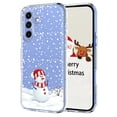 thumbnail image 1 of ELEHOLD Case for Samsung Galaxy A17 5G, Christmas Slim Shockproof Clear TPU Cover, Raised Edge Screen/Camera Protection,B, 1 of 7
