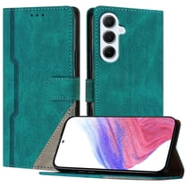ELEHOLD Case for Samsung Galaxy A17 5G, Shockproof Leather Wallet Flip Case with Card Slots & Cash Pocket, Kickstand Function,Green