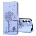 thumbnail image 1 of ELEHOLD Case for Samsung Galaxy A21s, Premium PU Leather Wallet Flip Case Folio Cover with Card Holder Kickstand,Lightpurple, 1 of 6