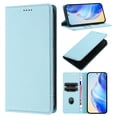 thumbnail image 1 of ELEHOLD Case for Samsung Galaxy S22 Plus, RFID Wallet Phone Case with Magnetic Closure, TPU + Faux Leather Cover Built-in Stand,Skyblue, 1 of 6