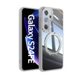 thumbnail image 1 of ELEHOLD Case for Samsung Galaxy S24 FE, Shockproof Anti-Scratch Full Camera Protector Case with 360° Ring Holder Stand,Gray, 1 of 11