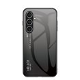 thumbnail image 1 of ELEHOLD Case for Samsung Galaxy S24, Lightweight Gradient Glass Case Ultra Slim Shockproof Cover,Gray, 1 of 10