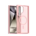 thumbnail image 1 of ELEHOLD Case for Samsung Galaxy S24 Ultra, Shockproof Magnetic Skin-Feel Case,Compatible with Wireless Charging,Pink, 1 of 6