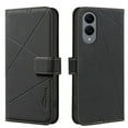thumbnail image 1 of ELEHOLD Case for Samsung Galaxy S25 Edge, RFID Blocking Leather Wallet Case, Flip Cover with Card Slots & Stand,Black, 1 of 5