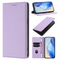 thumbnail image 1 of ELEHOLD Case for Samsung Galaxy S25, RFID Wallet Phone Case with Magnetic Closure, TPU + Faux Leather Cover Built-in Stand,Purple, 1 of 6