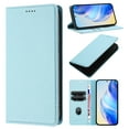 thumbnail image 1 of ELEHOLD Case for Samsung Galaxy S25, RFID Wallet Phone Case with Magnetic Closure, TPU + Faux Leather Cover Built-in Stand,Skyblue, 1 of 6