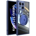 thumbnail image 1 of ELEHOLD Case for Samsung Galaxy S25 Ultra, Anti-Drop 360° Stand Case with Lens Protector,Blue, 1 of 9